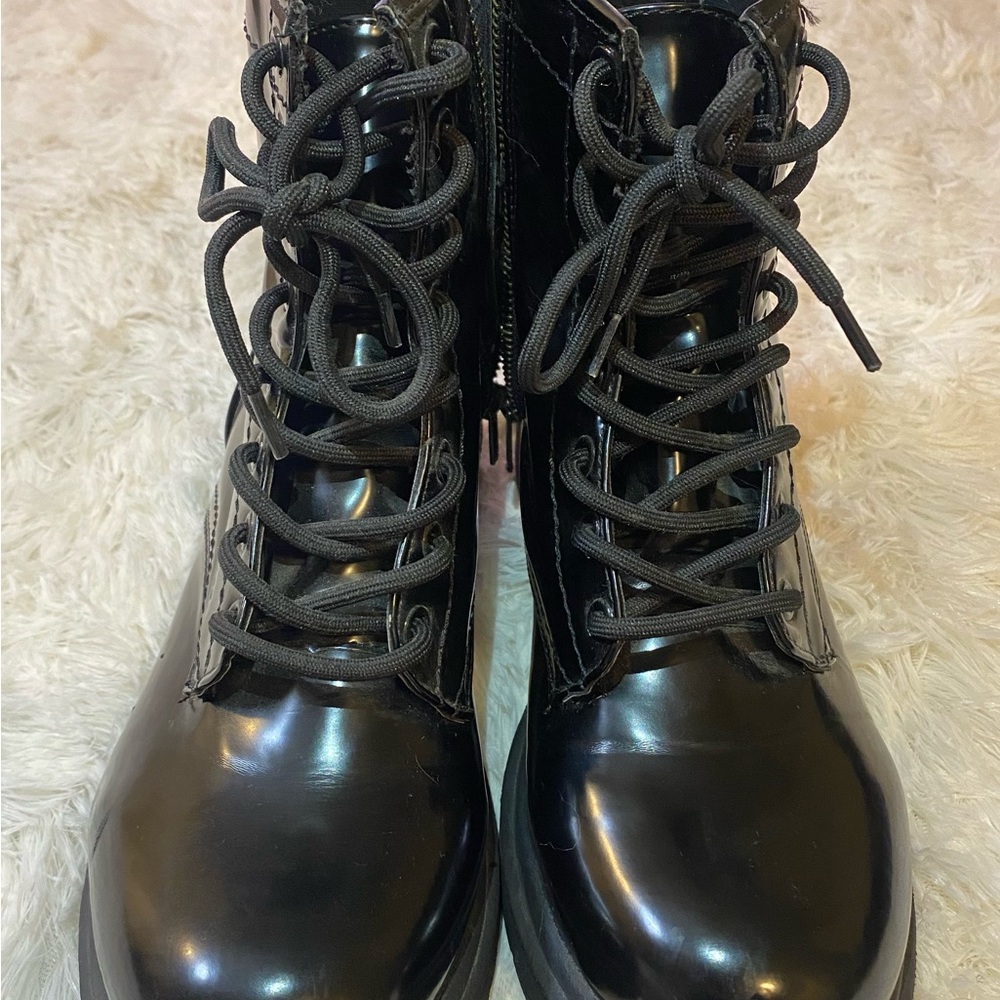 Mossimo Supply Co Black Combat Boots
